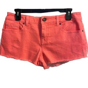 VS London Boyfriend Distressed Denim Shorts